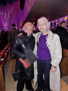 LaVonne got reacquainted with Dorothy Johnson Lutz ('51).  They had a wonderful time reminiscing of their time at Gustavus.