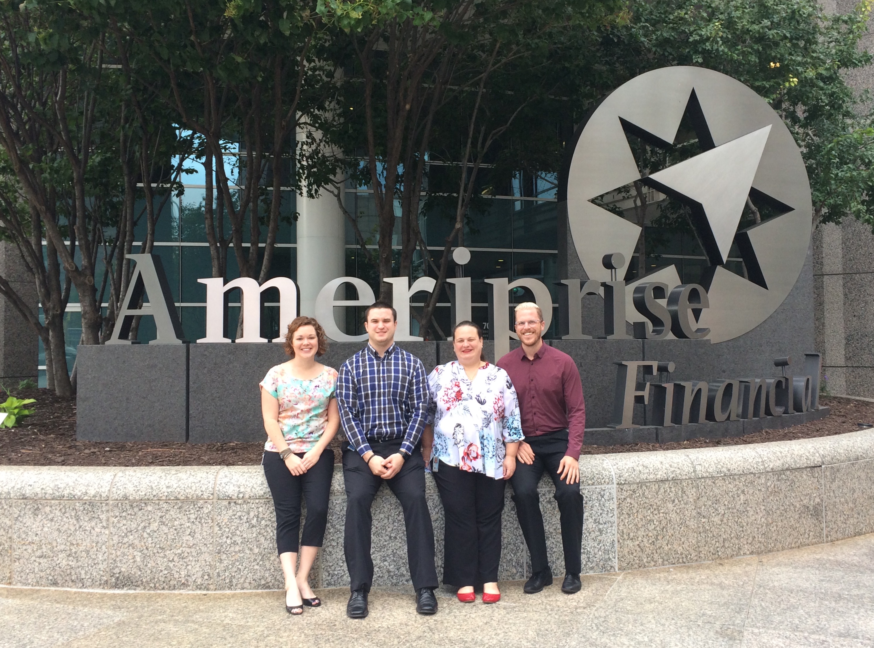 Gusties on the Talent Acquisition team at Ameriprise Financial